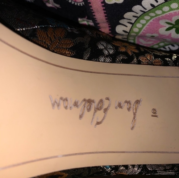 Sam Edelman Azra 10M Brocade floral platform shoes - Picture 4 of 5